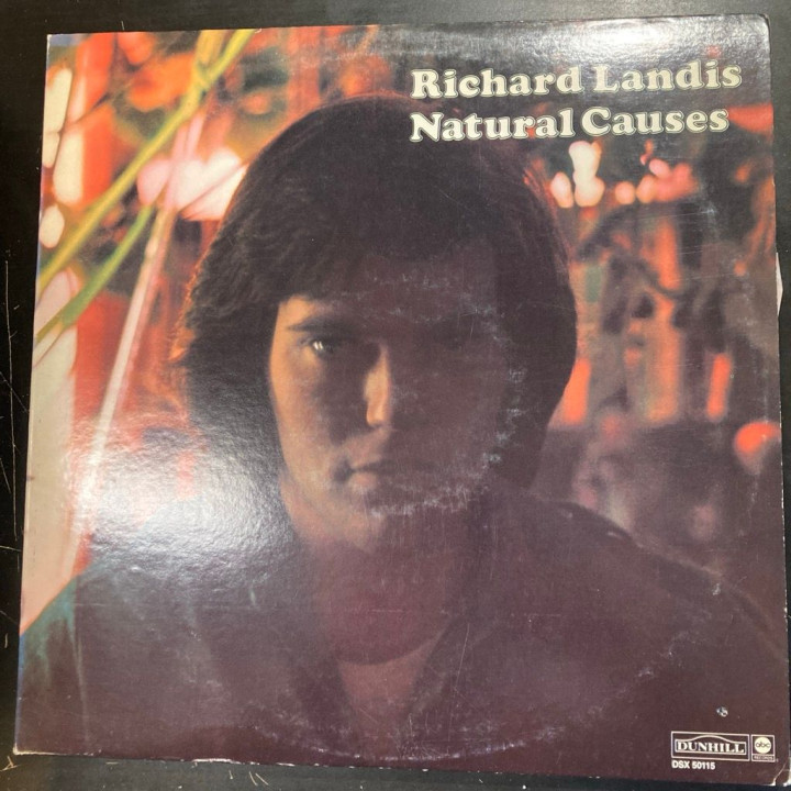 Richard Landis - Natural Causes (US/1972) LP (VG+/VG+) -country-